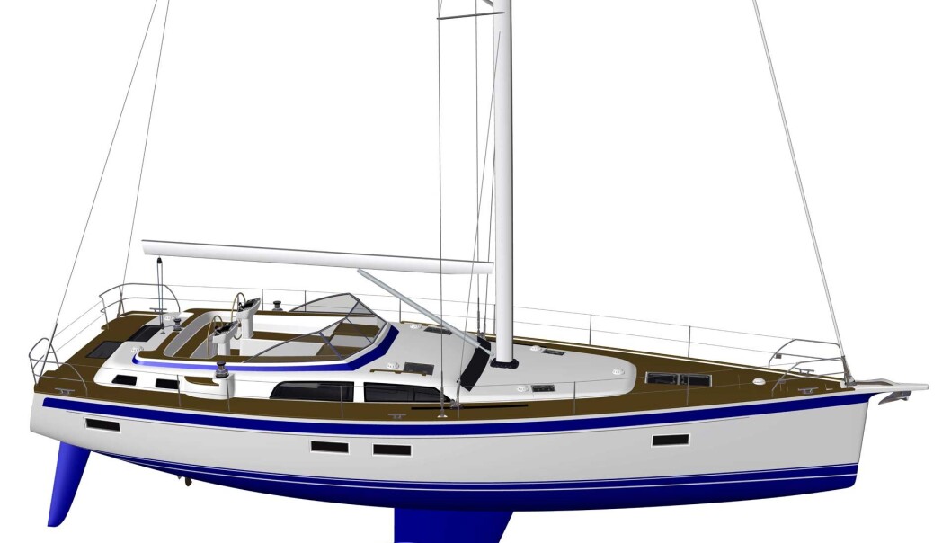 NY: Hallberg-Rassy 50 følger samme oppskrift som 57 NY: Hallberg-Rassy 50 følger samme oppskrift som 57