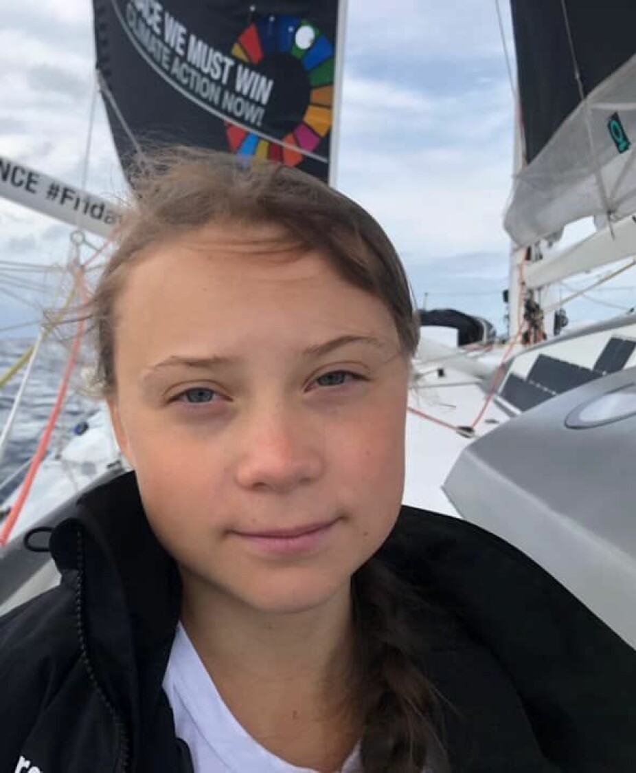 MILJØ: Greta Thunberg fikk tur over Atlanterhavet om bord i «Seaexplorer».