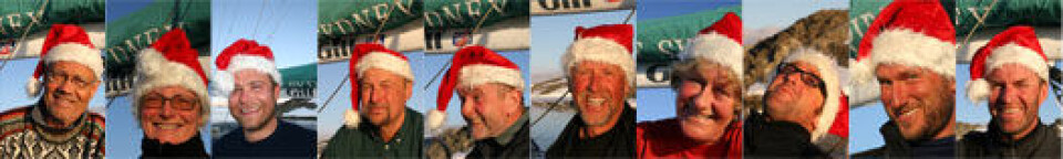 Julehilsen fra sør