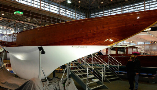 En norsk konstruert seilbåt på Boot
