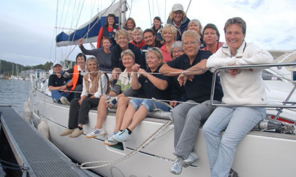 Bli med på kurs i havseilas for jenter