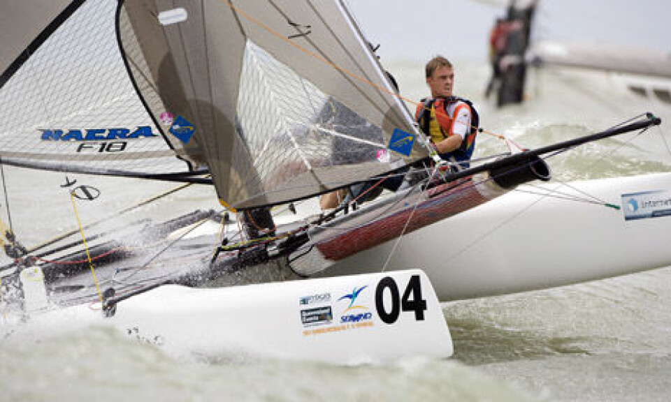 SAILING - FORMULA 18 WORLD CHAMPIONSHIP 2007 - YEPPOON , QUEENSLAND (AUS) - 19 TO 25/02/2007PHOTO : ANDREA FRANCOLINI / DPPIANDREW HOLDEN AND JAMES CHILLMAN (AUS)