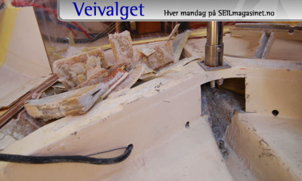 Hvor stor fart skal en båt tåle å gå på grunn med?