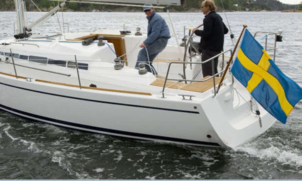 Arcona 340 i sitt rette element Arcona 340 i sitt rette element