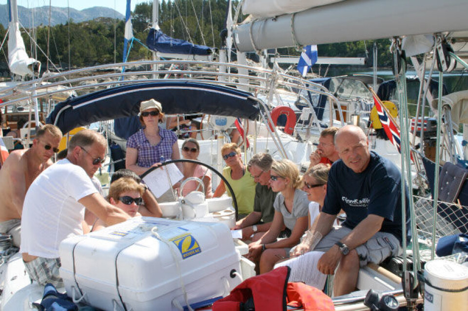 Turseilere samlet i Skjerjehamn
