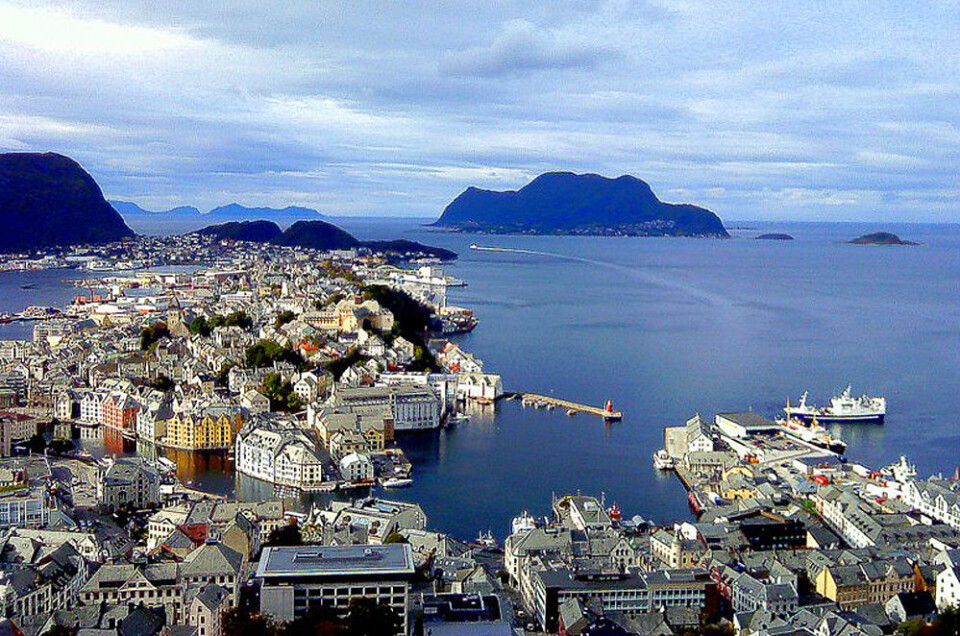 Ålesund klar for seileruke
