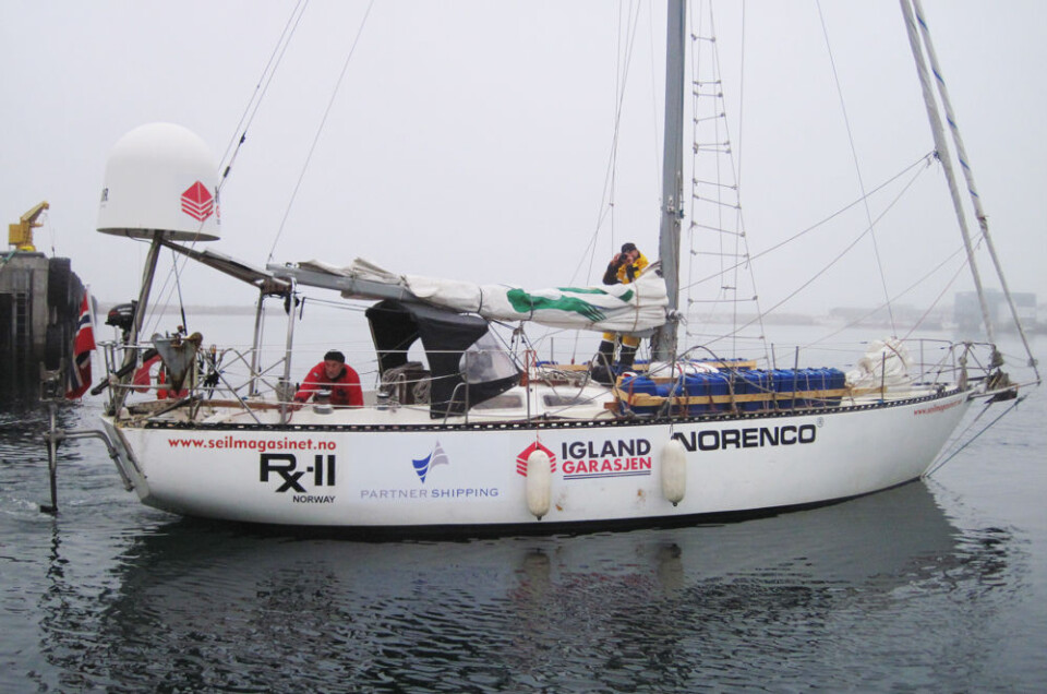 Første båt rundt Nordpolen for seil på én sesong?