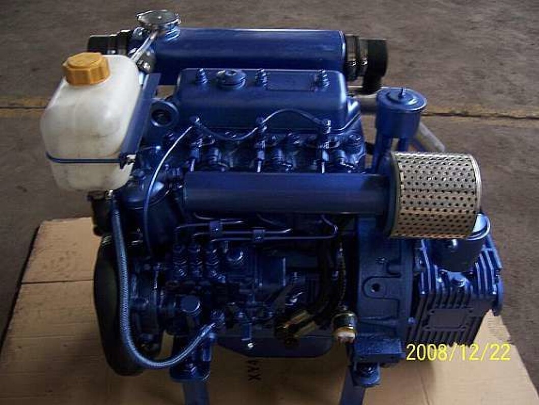 Billig motor fra Kina