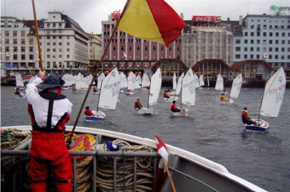 Juletreseilas i Bergen for 47. gang