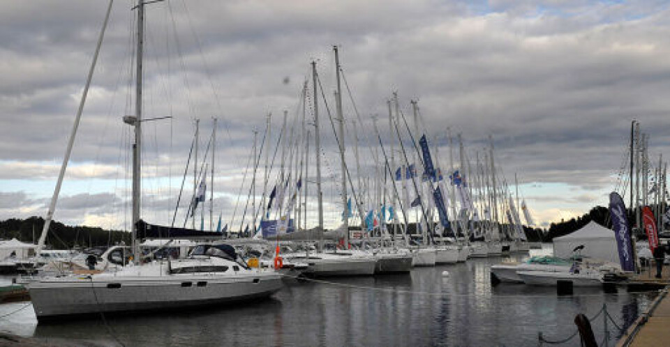 Flust med nyheter i Sandvika
