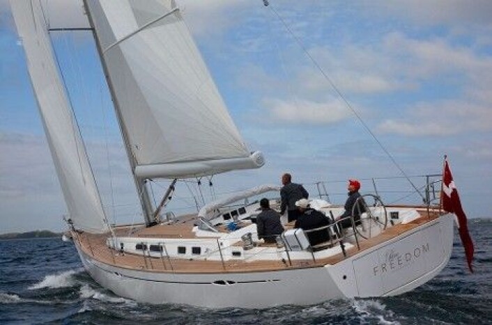 XC 50: Volumet i båten er lagt i dybden, sier Niels Jeppesen. XC 50: Volumet i båten er lagt i dybden, sier Niels Jeppesen.