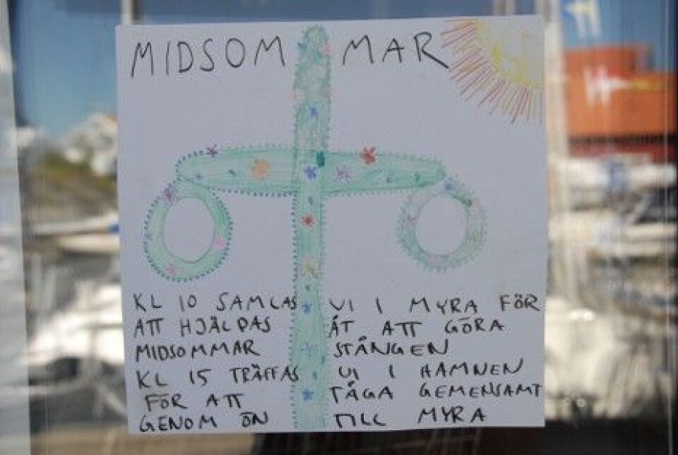 Strålende midtsommerfest på Käringön
