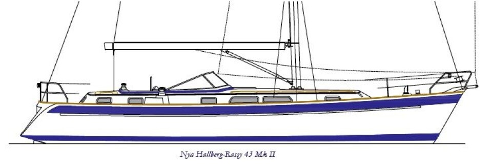Nypremiere for Hallberg-Rassy 43 Mk II