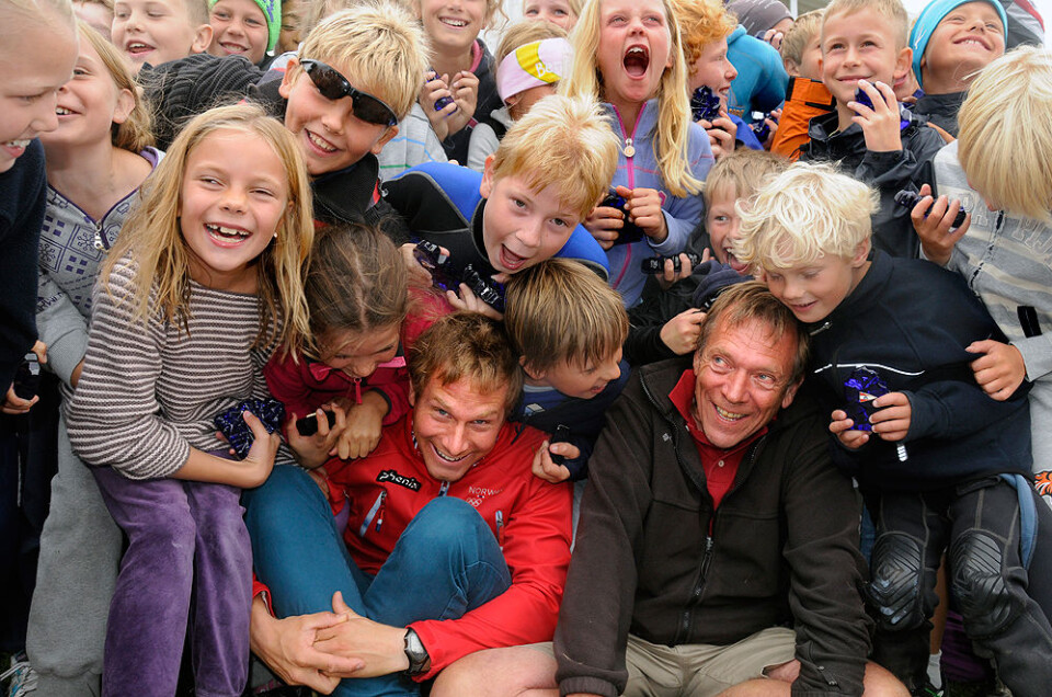 Fine forhold i rekordstor regatta