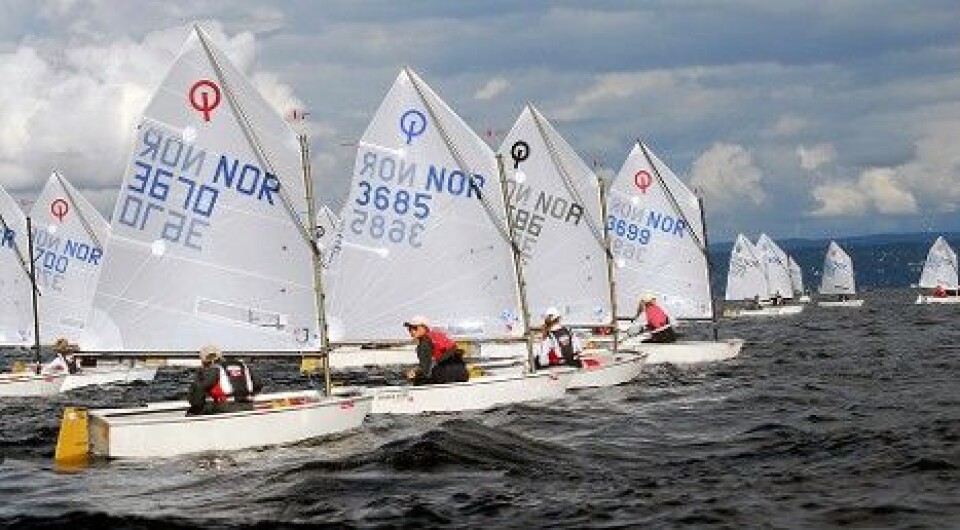 Fine forhold i rekordstor regatta