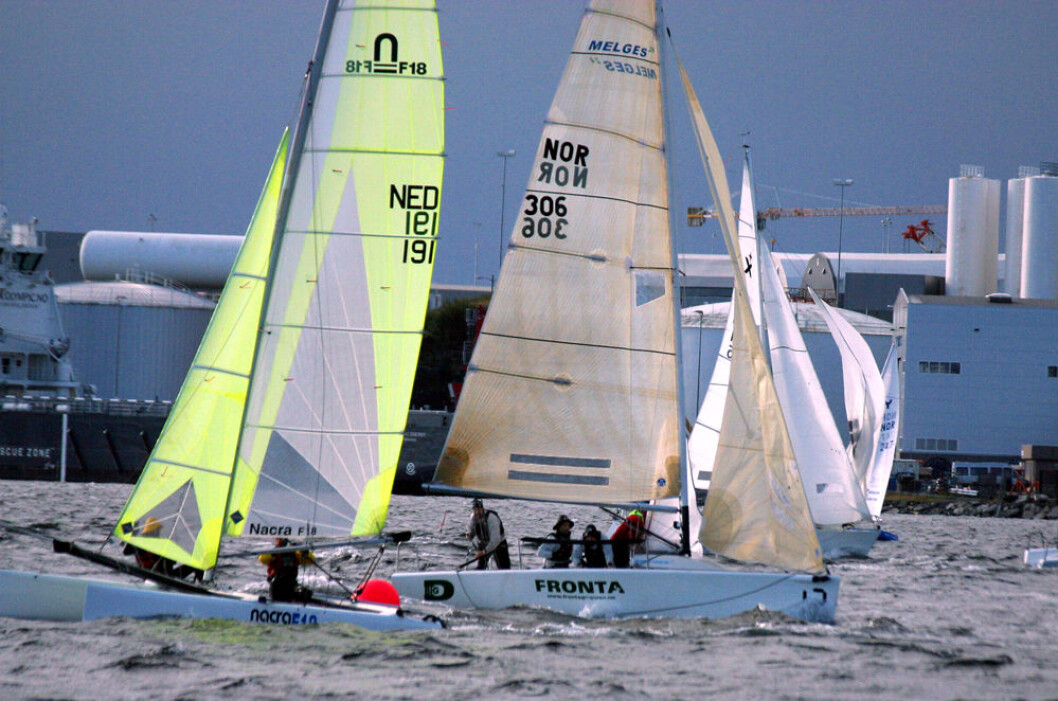 Friske og hendelsesrike regattadager Friske og hendelsesrike regattadager