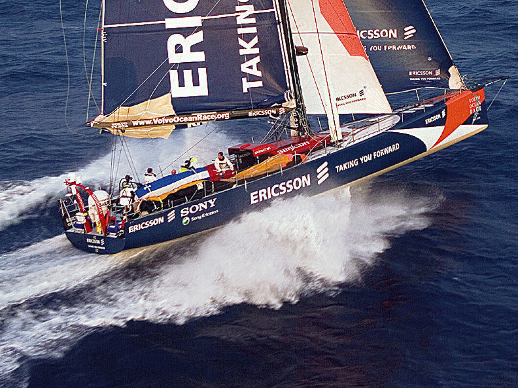 Ericsson bygger VO70 i Sverige Ericsson bygger VO70 i Sverige