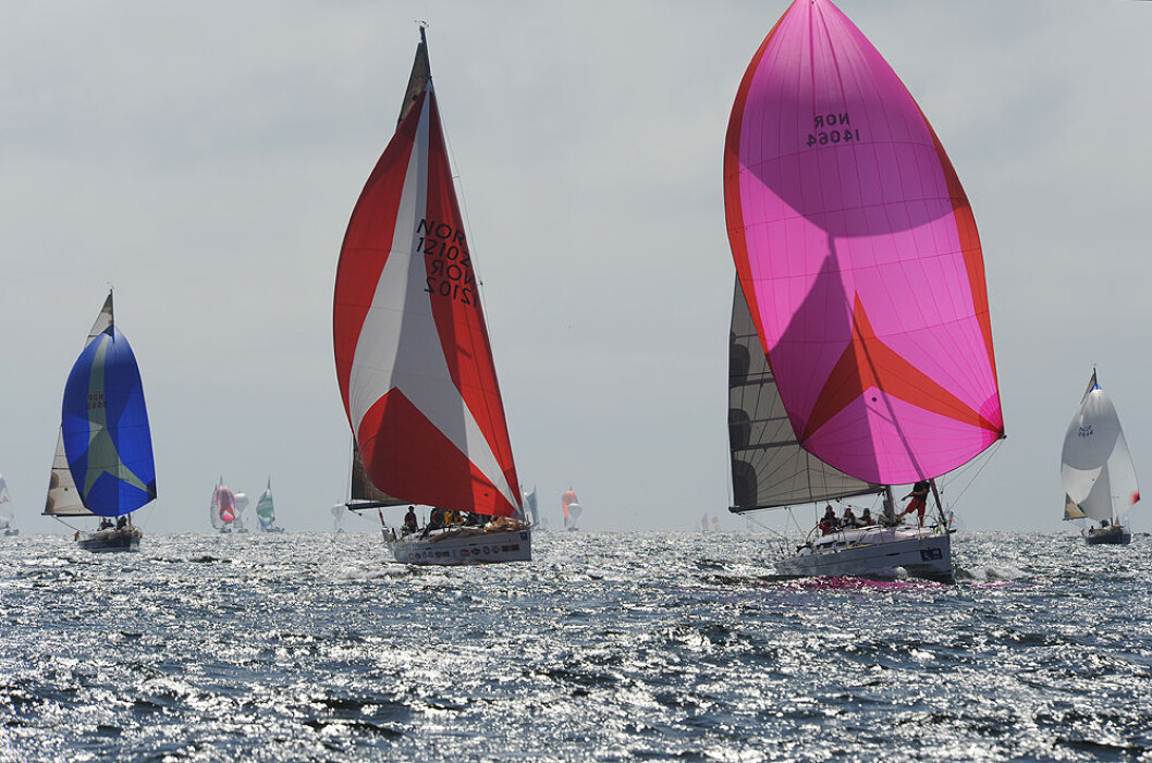 Norge seiler mot ORC-LYS Norge seiler mot ORC-LYS