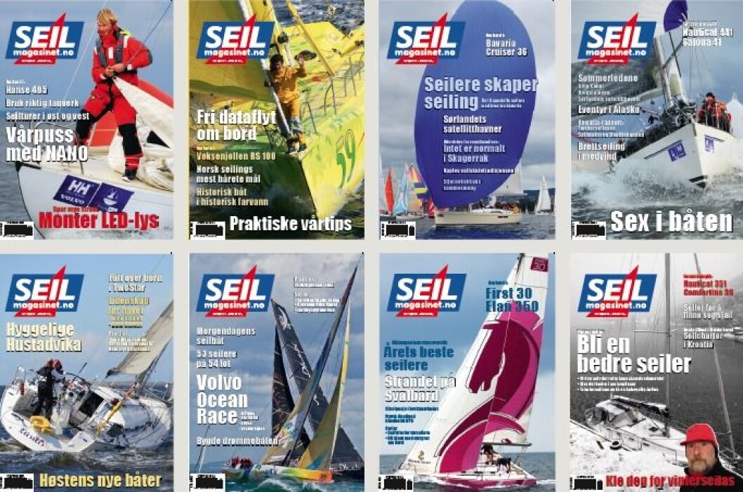Oppdaterer seg i båtblader Oppdaterer seg i båtblader