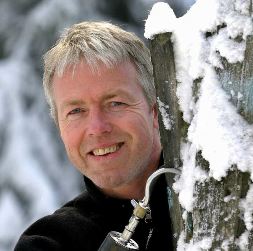 Cato Zahl Pedersen , leder for Nesodden Seilforening.
