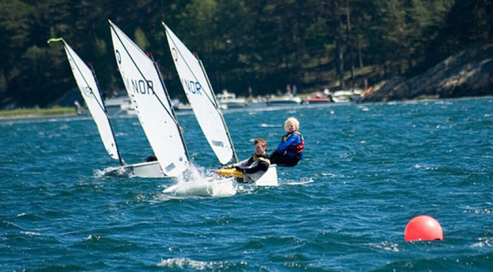 199 Optimister på pinseleir i Tønsberg, 41 brett i Arendal