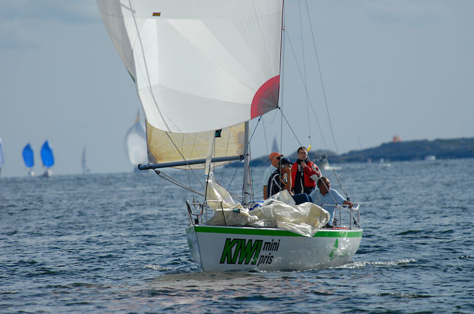 Maritim triathlon seiling, sykling og løp