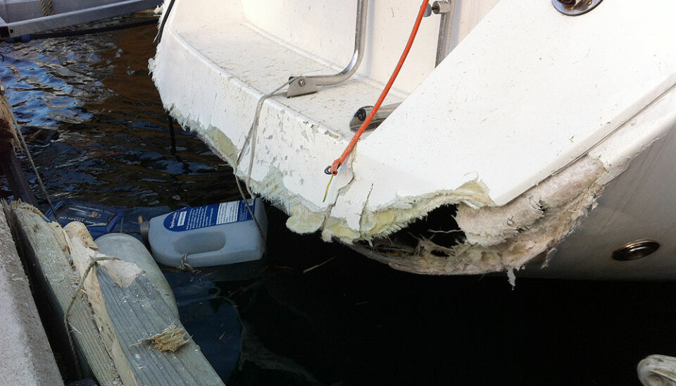 Mange båter ble skadet i fjor sommer, men skader skjer også om vinteren
