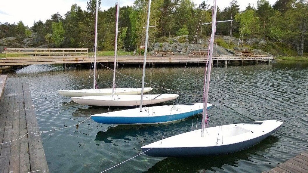 Fire båter levert til Risør Seilforening Fire båter levert til Risør Seilforening