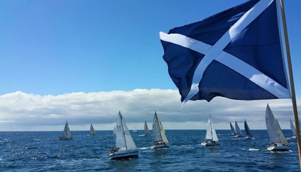 Ferden mot Shetland har startet Ferden mot Shetland har startet