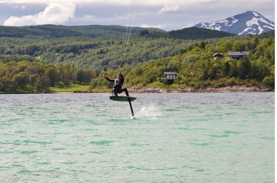 Foiling er i vinden Foiling er i vinden