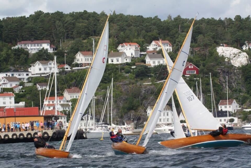 Lundberg best i frisk Risørregatta Lundberg best i frisk Risørregatta