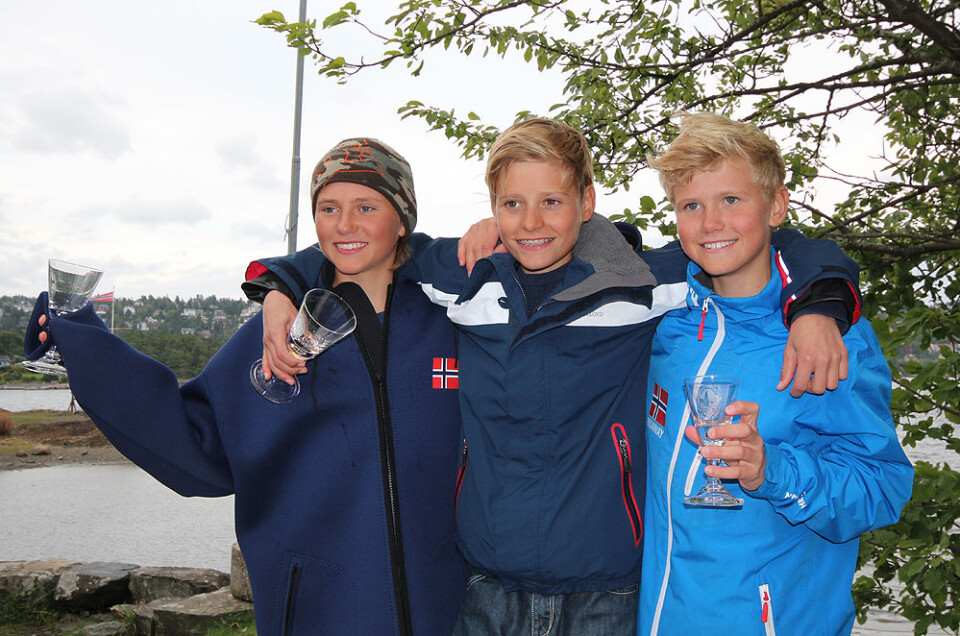 Medaljøren skinte i Bundefjorden