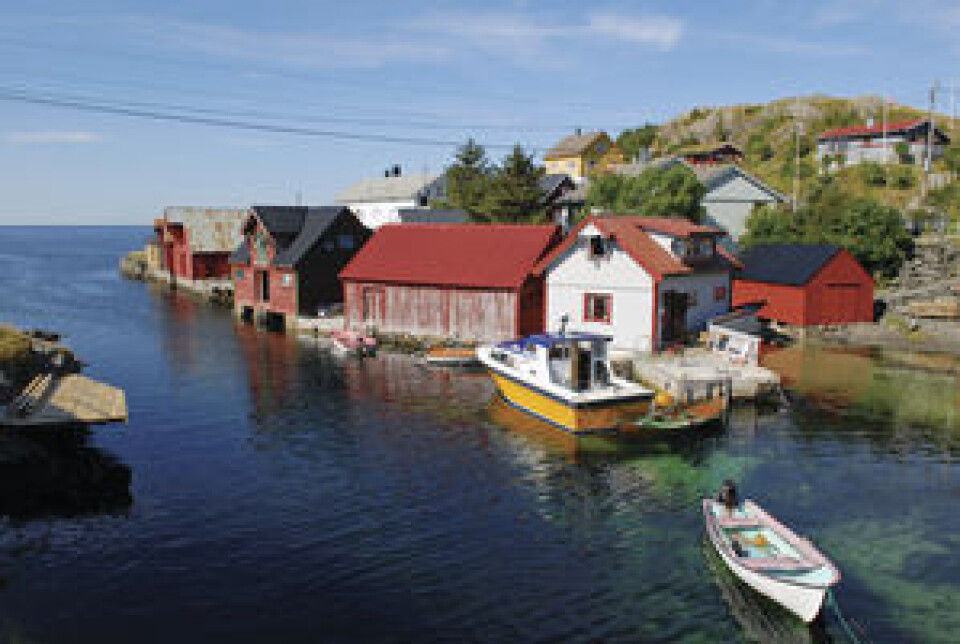 TETT I TETT: I Rognaldsvåg ligger sjøhusene og naustene tett i tett, og vitner om at det i sin tid var et travelt fiskevær. Bebyggelsen fremstår som velholdt og pittoresk. TETT I TETT: I Rognaldsvåg ligger sjøhusene og naustene tett i tett, og vitner om at det i sin tid var et travelt fiskevær. Bebyggelsen fremstår som velholdt og pittoresk.