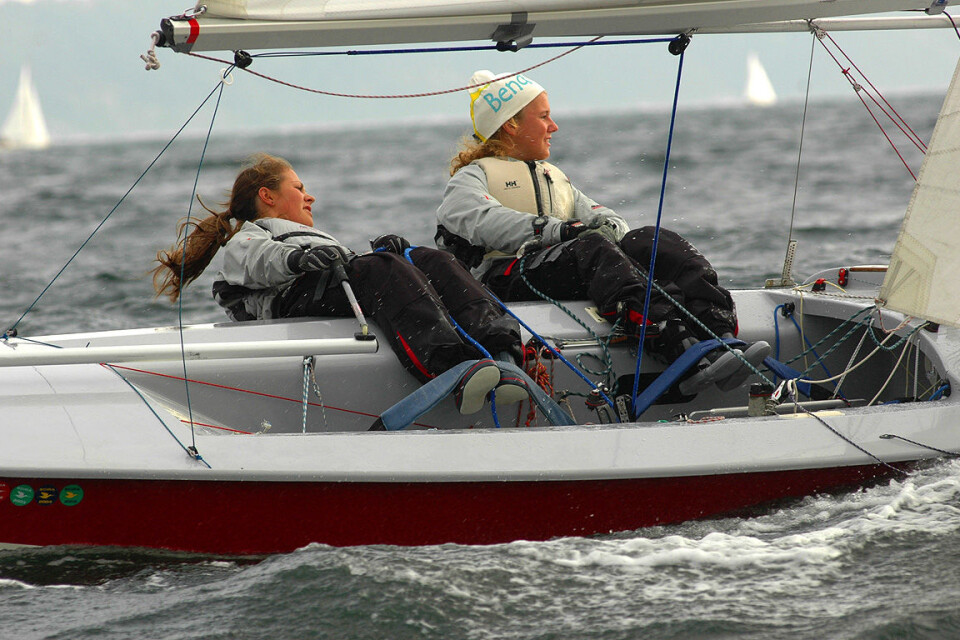 Egne juniorseil til Snipe