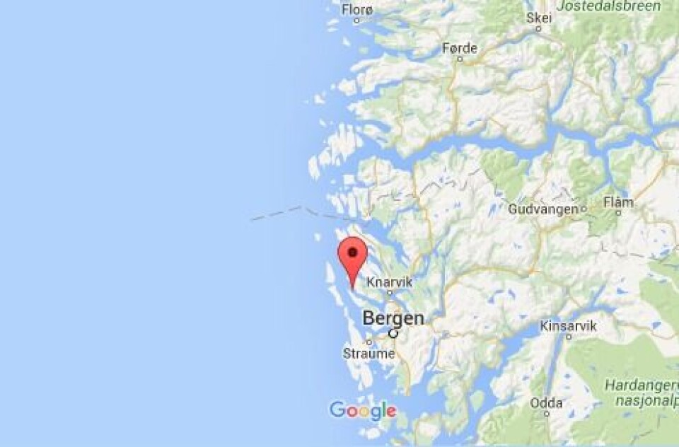 Ble hentet fra brennende seilbåt Ble hentet fra brennende seilbåt