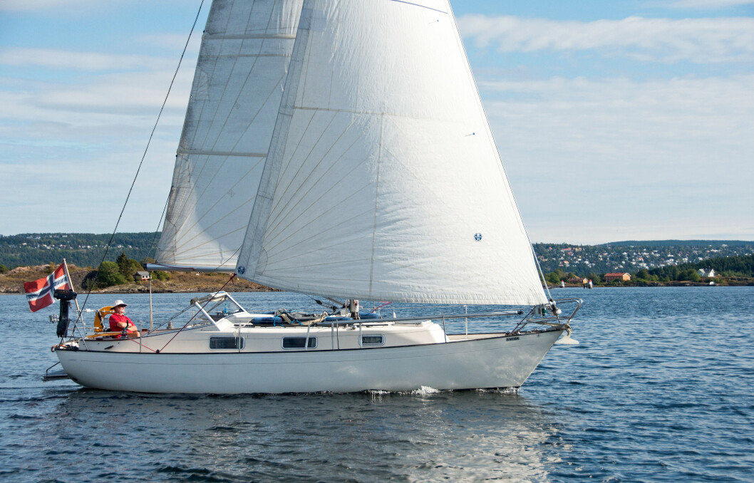 KLASSIKER: Monsun 31 er en klassiker og en av båtene som startet Hallberg-Rassy-eventyret.