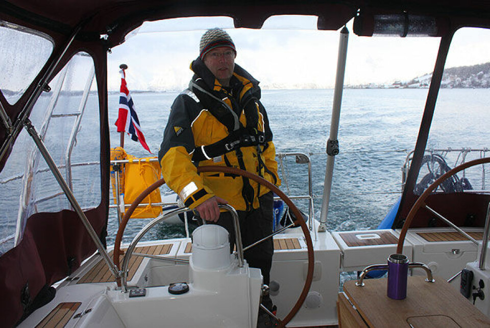Arne Kvaale, skipper på 'Artic Light'.