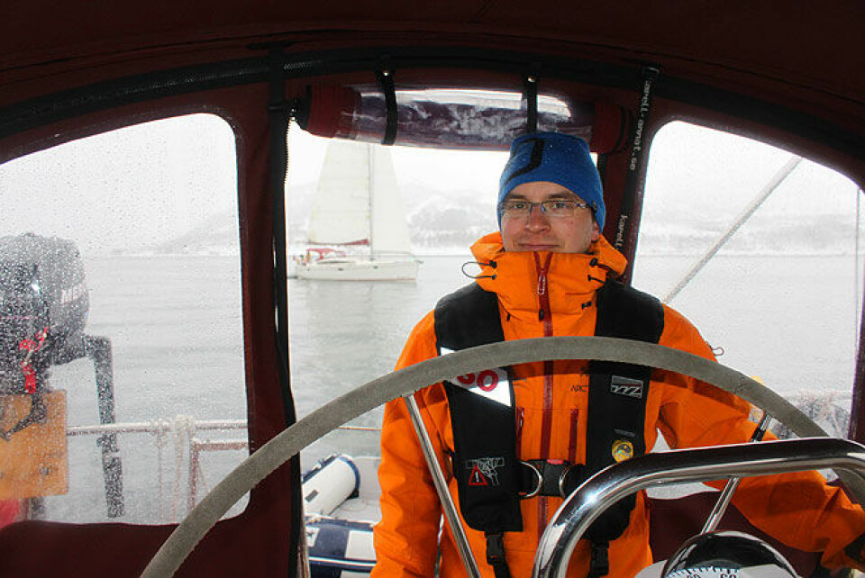 Espen Bertelsen var med oss som skipper og kjentmann.