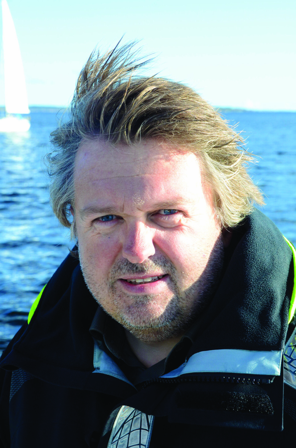 FORNØYD: Kjell Anders Olsen kjøpte Sun Odyssey 35 brukt høst en 2012.