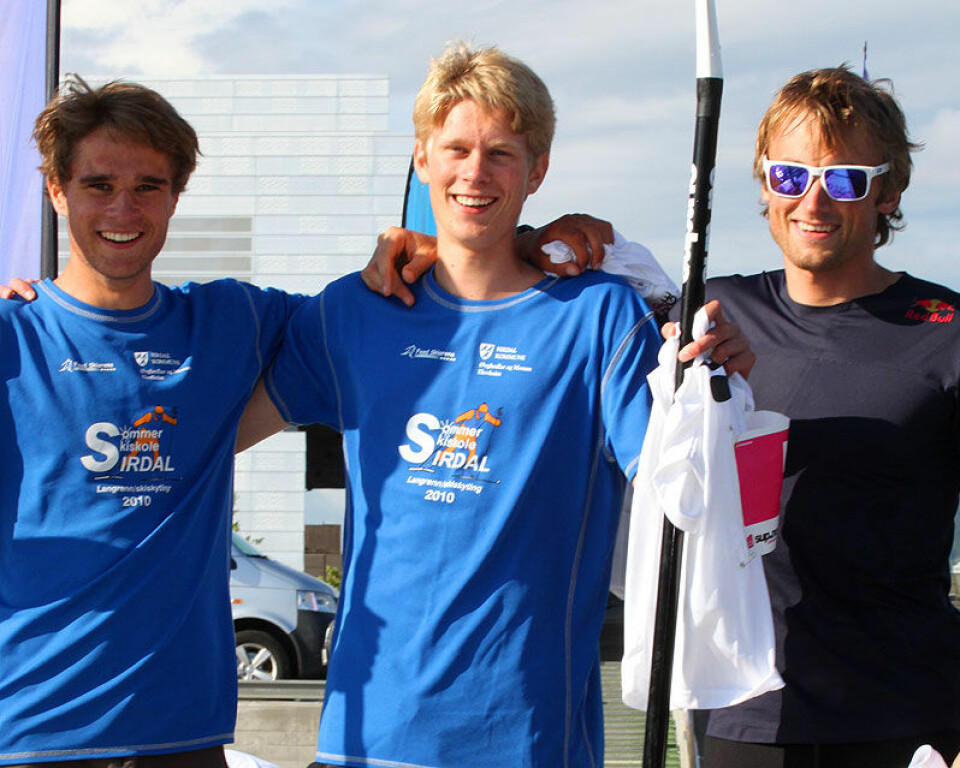 Juniorløperne Håkon Svaland og Anders Heldal  knuste all motstand, inkludert Petter Northug jr.