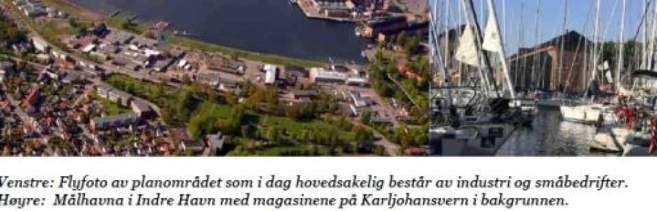 Ny havnefront i Indre Havn, Horten.