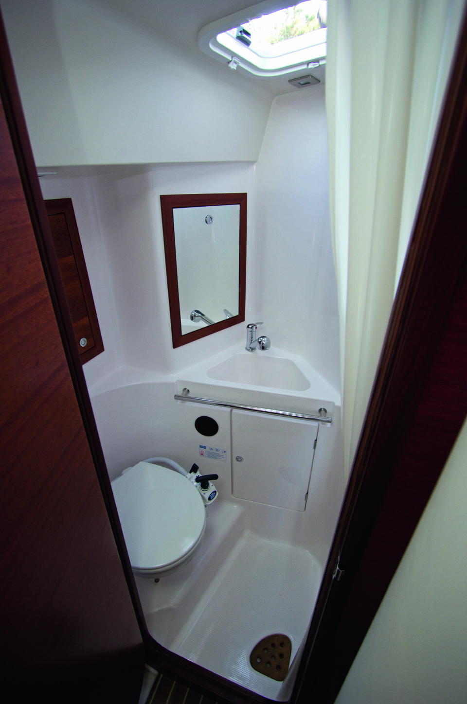 TOALETT: I trelugarsvarianten er toalettet plassert i forkant av salongen.