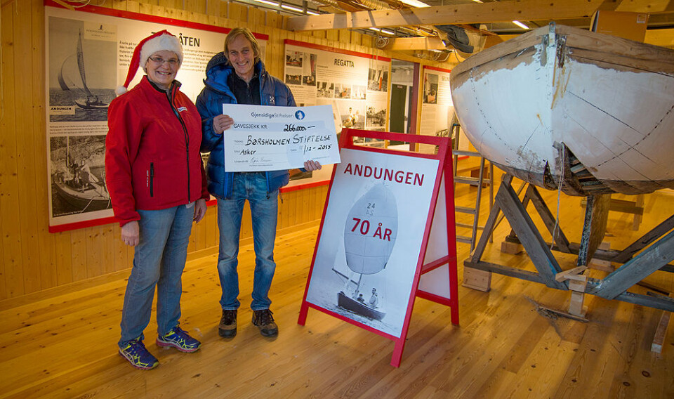 Julenissen kom til Børsholmen