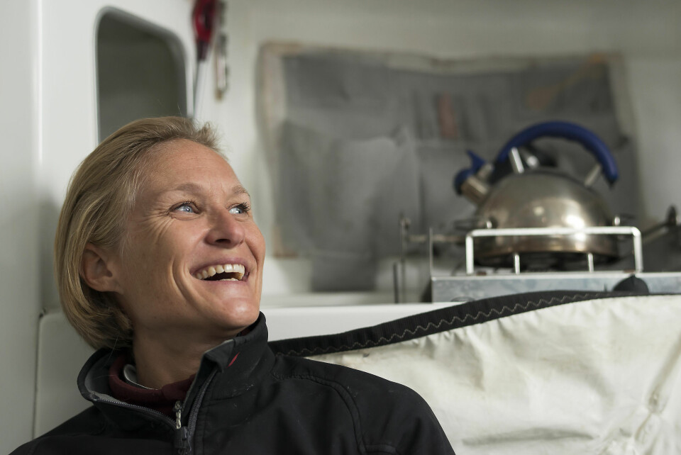 IKKE A4: Kristin Songe-Møller har valgt å stikke ut sin egen kurs immen seilverdenen, og hun jobber målbevisst for å nå målene sine.