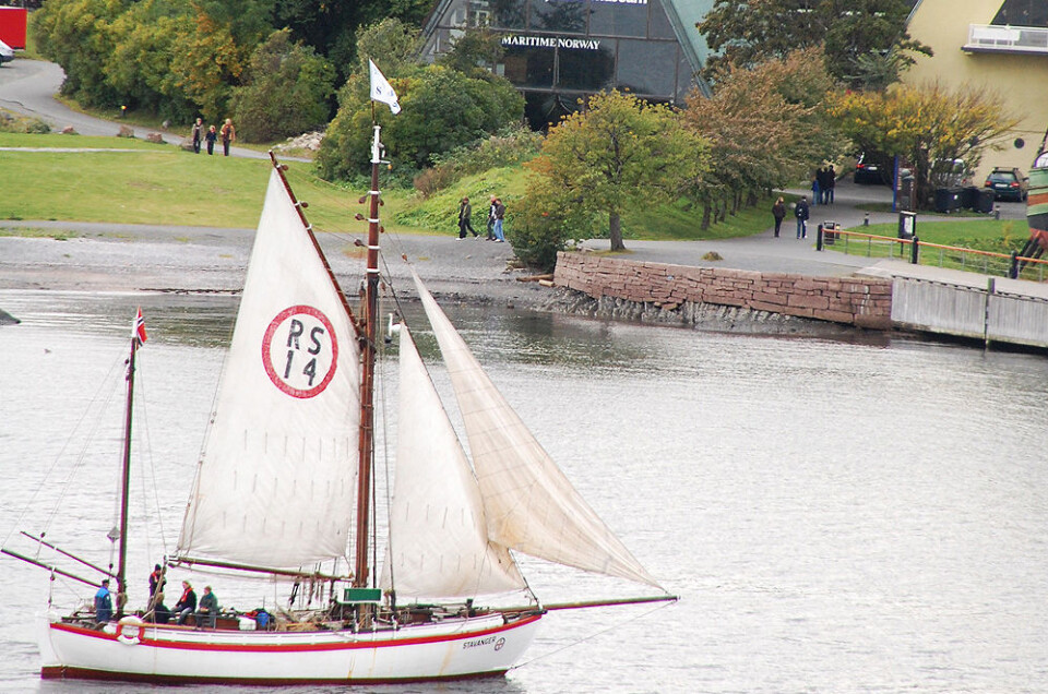 Redningsskøyte endelig i havn