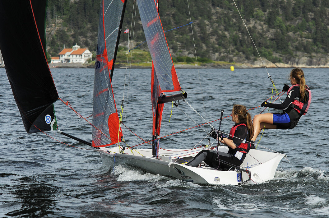 EM I TØNSBERG: 29er-seileren skal seile EM på hjemmebane i Tønsberg i år. EM I TØNSBERG: 29er-seileren skal seile EM på hjemmebane i Tønsberg i år.