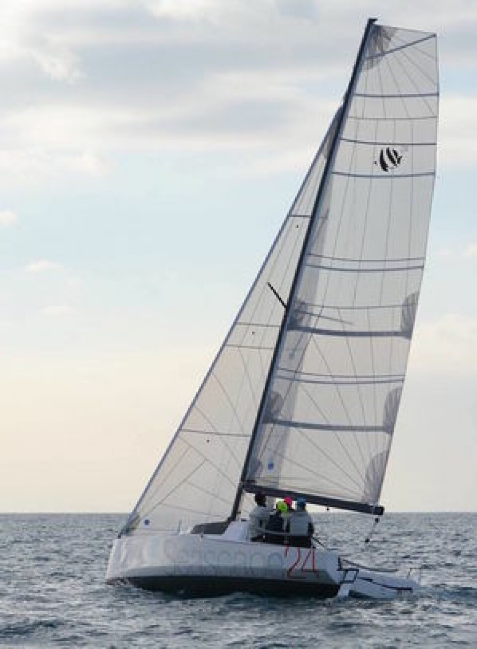 KRYSS: Seascape 24 er konstruert for å seile bedre enn 27-foteren på en typisk pølsebane.