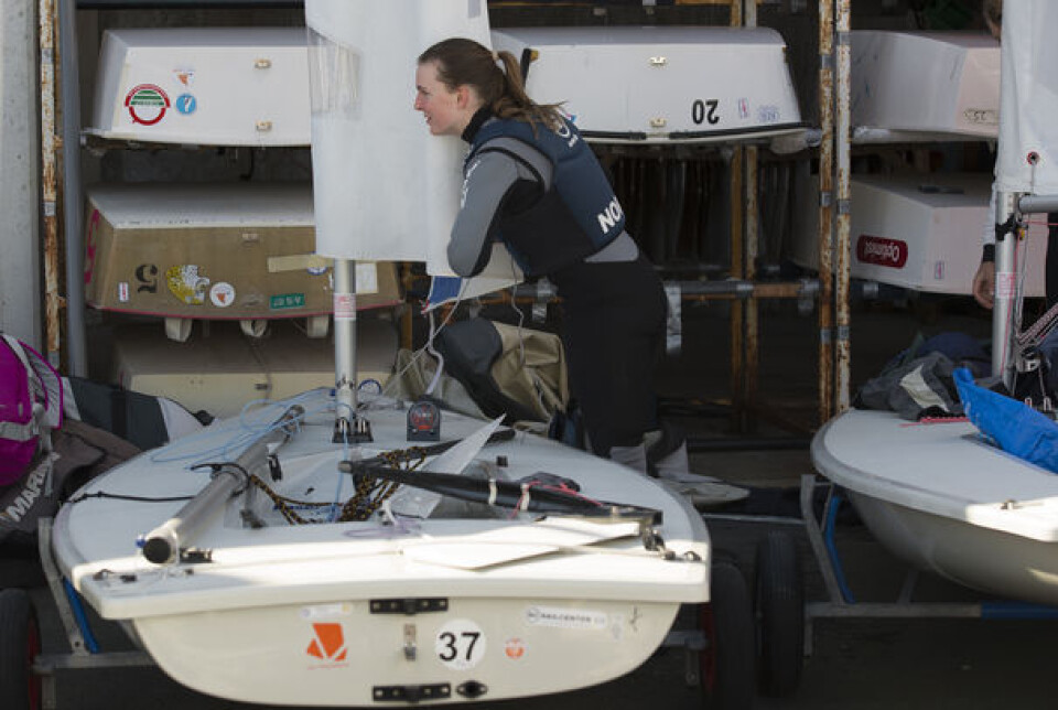 RADIAL: Caroline Rosmo satte nok en gang alle gutta på plass i Laser Radial. RADIAL: Caroline Rosmo satte nok en gang alle gutta på plass i Laser Radial.