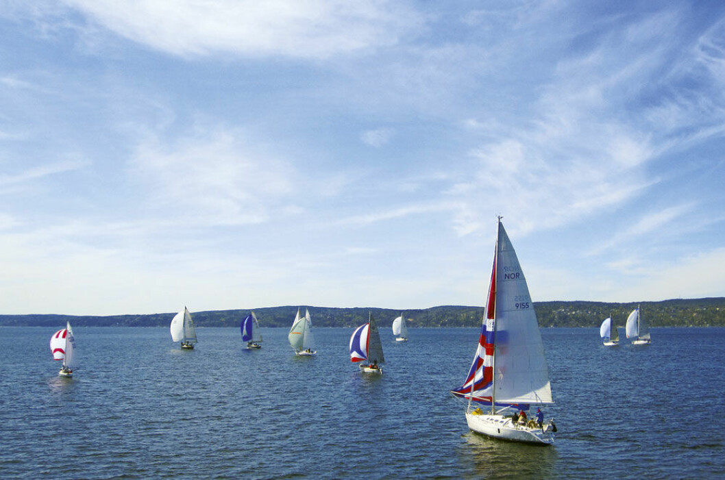 BUNDEFJORDEN RUNDT: Den tredje regattaen i Indre Oslofjord Big Boat Race er Bundefjorden Rundt 21. mai.