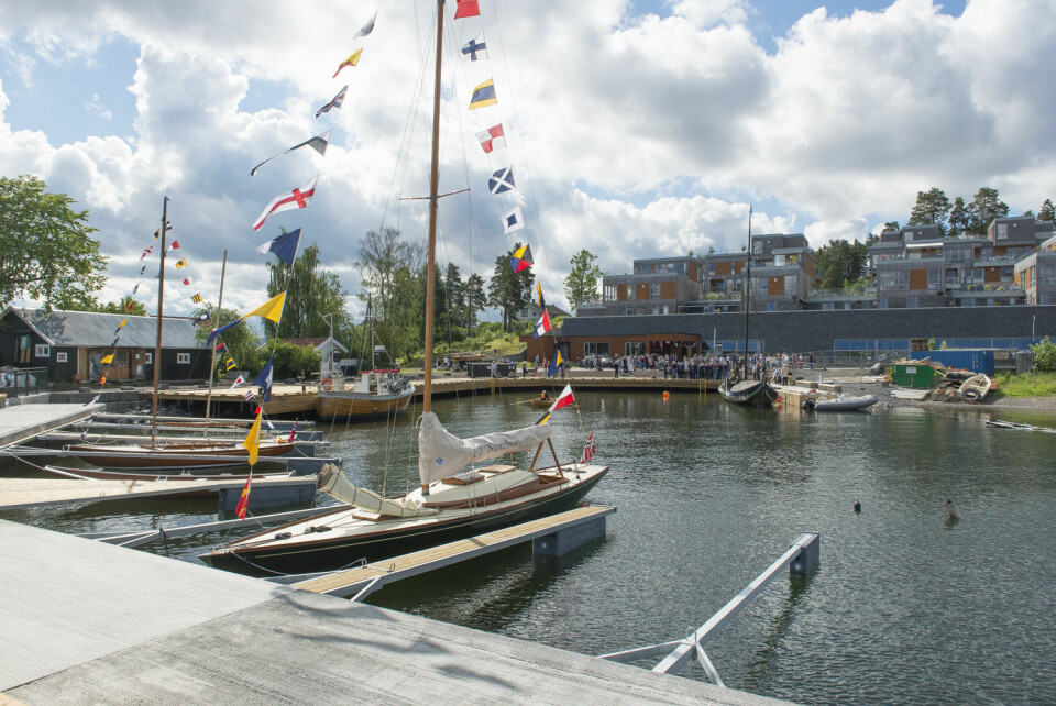 MUSEUMSHAVN: Oslofjordmuseet innviet sin nye havn 27. juni.